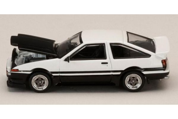 (預購) Hobby JAPAN 1/64 豐田 Toyota SPRINTER TRUENO GT APEX (AE86) Late Ver. Late Ver. JDM Style Carbon Bonnet WHITE /BLACK HJ647052WB 20260810 Hobby JAPAN 1/64 豐田 Toyota SPRINTER TRUENO GT APEX (AE86) Late Ver. Late Ver. JDM Style Carbon Bonnet WHITE /BLACK HJ647052WB