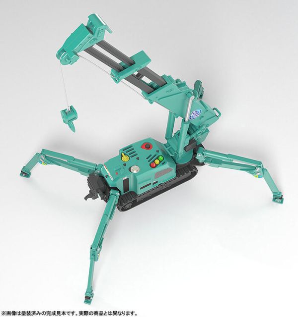 [再販] Good Smile 1/20 MODEROID 前田製作所 蜘蛛吊車（綠色）組裝模型 [再販] Good Smile 1/20 MODEROID 前田製作所 蜘蛛吊車（綠色）組裝模型