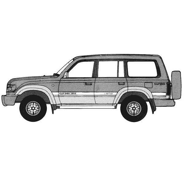 1/24 Toyota Land Cruiser 80 新底盤機構 FUJIMI 富士美 組裝模型 FUJIMI,1/24,RS,Ford,GT40,1966,Nissan,S15,Silvia,HONDA,Cyber,CR-X,Si, NISSAN,R32,SKYLINE,GT-R,SAVANNA,GT,後期型,