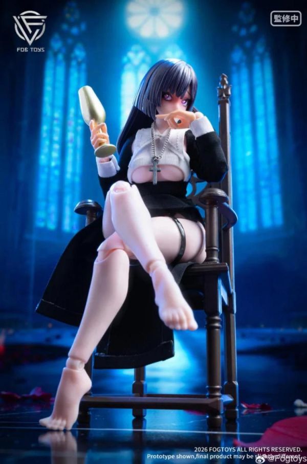 (預購) FOGTOYS 1/12 修女 萊拉 Layla 主體+配件包 套裝 YU-01B 可動完成品 20260203 FOGTOYS 1/12 修女 萊拉 Layla 主體+配件包 套裝 YU-01B 可動完成品