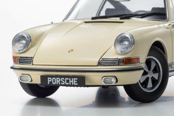 (預購) Kyosho 京商 1/18 Porsche 911S 保時捷 (象牙白黑線／水晶藍白線／巴哈馬黃) 分別販售 20261110 Kyosho 京商 1/18 Porsche 911S 保時捷 (象牙白黑線／水晶藍白線／巴哈馬黃) 分別販售