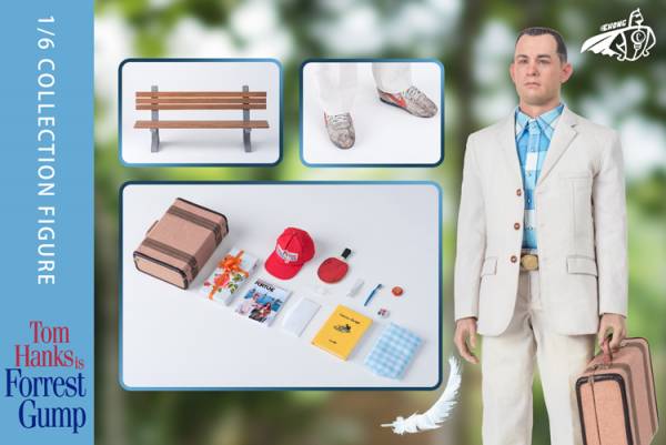 CHONG 1/6 阿甘正傳 湯姆漢克斯 可動人偶 CHONG,1/6,阿甘正傳,湯姆漢克斯,可動人偶,