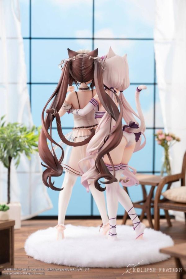 (預購) [豪華版] [18禁商品] EclipseFeather 1/6 貓娘樂園 巧克力與香草 午後的甜蜜嬉戲 Ver. PVC完成品 20260428 [豪華版] [18禁商品] EclipseFeather 1/6 貓娘樂園 巧克力與香草 午後的甜蜜嬉戲 Ver. PVC完成品