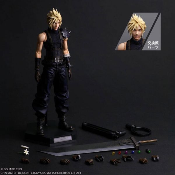 (預購) SQUARE ENIX 最終幻想 VII 重生 PLAY ARTS真 克勞德·史特萊夫 可動完成品 (預購) SQUARE ENIX 最終幻想 VII 重生 PLAY ARTS真 克勞德·史特萊夫 可動完成品