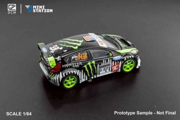 DCM × Ministation 1/64 福特 Ford Fiesta ST Ken Block #43 DCM × Ministation 1/64 福特 Ford Fiesta ST Ken Block #43