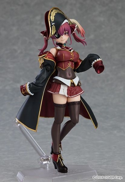 Good Smile figma 577 hololive 寶鐘瑪琳 船長 可動完成品 Good Smile,figma,577,hololive,寶鐘瑪琳,船長,可動完成品,