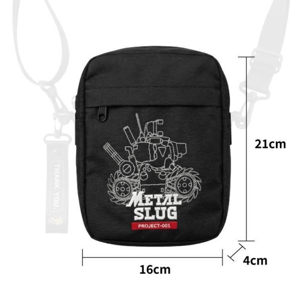 NEXTee 合金彈頭MetalSlug Project-001 側背包 黑 NEXTee 合金彈頭MetalSlug Project-001 側背包 黑