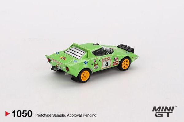 MINIGT 1/64 蘭吉雅 Lancia Stratos HF #4 1979 Spanish Rally Champion MGT01050-L MINIGT 1/64 蘭吉雅 Lancia Stratos HF #4 1979 Spanish Rally Champion MGT01050-L