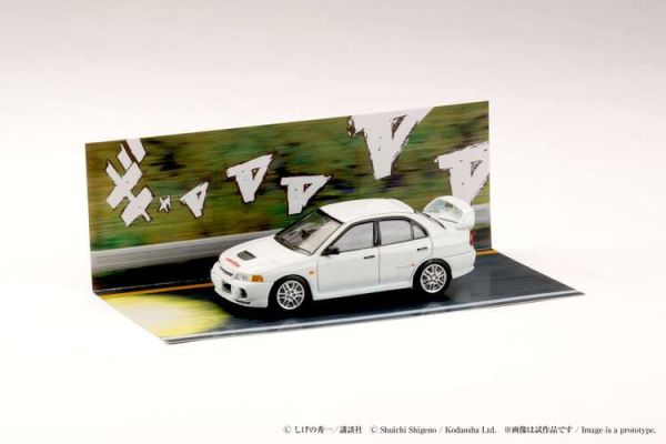 (預購) [吊卡版] 頭文字D 30周年紀念 第二彈 Hobby JAPAN 1/64 三菱 Mitsubishi Lancer RS Evolution IV / 頭文字 D 岩城 清次 vs 藤原 拓海 HJDMD005 (預購) [吊卡版] 頭文字D 30周年紀念 第二彈 Hobby JAPAN 1/64 三菱 Mitsubishi Lancer RS Evolution IV / 頭文字 D 岩城 清次 vs 藤原 拓海 HJDMD005