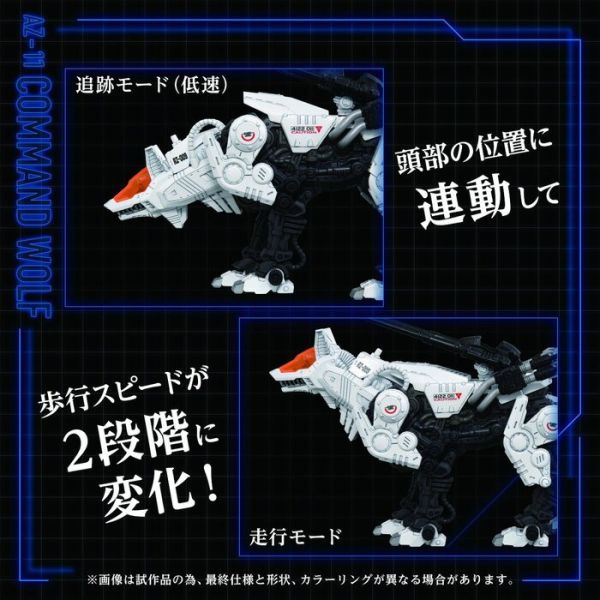TAKARA TOMY T-SPARK ZOIDS 洛伊德 AZ-11 機動奔狼 組裝模型 TAKARA TOMY T-SPARK ZOIDS 洛伊德 AZ-11 機動奔狼 組裝模型
