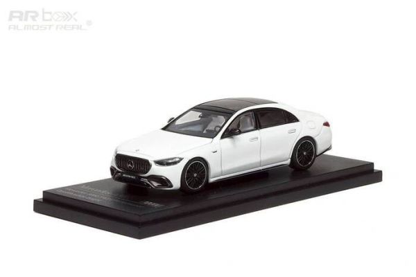 Almostreal Arbox 1/64 賓士 Mercedes Benz AMG S63 E Performance 亮貝母白 Almostreal Arbox 1/64 賓士 Mercedes Benz AMG S63 E Performance 亮貝母白