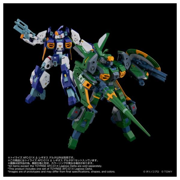 (預購) TAKARATOMY 太空戰神 Toyrise AFC-01X delta Regios delta 可動完成品 20260127 TAKARATOMY 太空戰神 Toyrise AFC-01X delta Regios delta 可動完成品