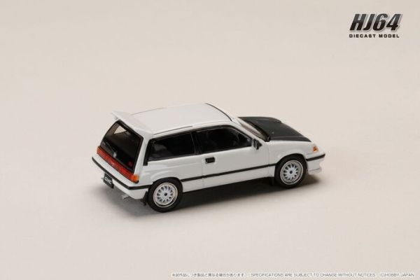 Hobby JAPAN 1/64 本田 Honda CIVIC (AT) LATE VERSION / JDM Street Racer 白 HJ645029W Hobby JAPAN 1/64 本田 Honda CIVIC (AT) LATE VERSION / JDM Street Racer 白 HJ645029W
