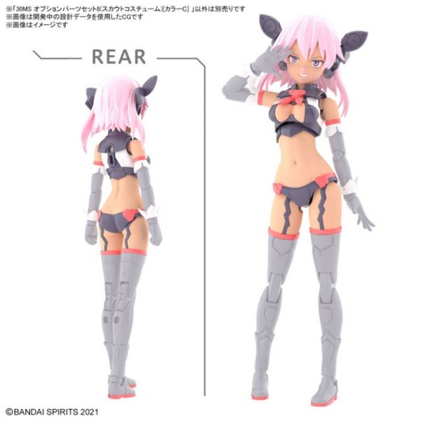 BANDAI 30MS 組裝少女輕作戰 配件套組8 斥候裝 [顏色C] 組裝模型 BANDAI, 30MS, 組裝少女輕作戰, 配件套組8, 斥候裝, [顏色C], 組裝模型,