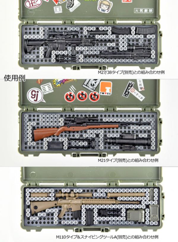 TOMYTEC 1/12 迷你武裝 LD050 Military Hard Case C2 TOMYTEC 1/12 迷你武裝 LD050 Military Hard Case C2