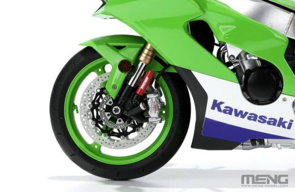 MENG 1/9 川崎 Ninja ZX-10R 悅色版 組裝模型 MENG 1/9 川崎 Ninja ZX-10R 悅色版 組裝模型