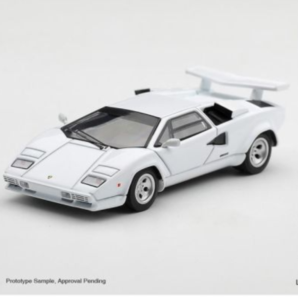 (預購) [吊卡版] MINIGT 1/64 藍寶堅尼 Lamborghini Countach LP500S White LHD MGT01366-BL 20260827 [吊卡版] MINIGT 1/64 藍寶堅尼 Lamborghini Countach LP500S White LHD MGT01366-BL