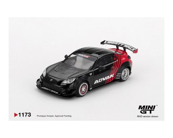 (預購) [吊卡版] MINIGT 1/64 豐田 Toyota GR86 LB Nation Advan RHD MGT01173-BL 20251211 [吊卡版] MINIGT 1/64 豐田 Toyota GR86 LB★Nation Advan RHD MGT01173-BL