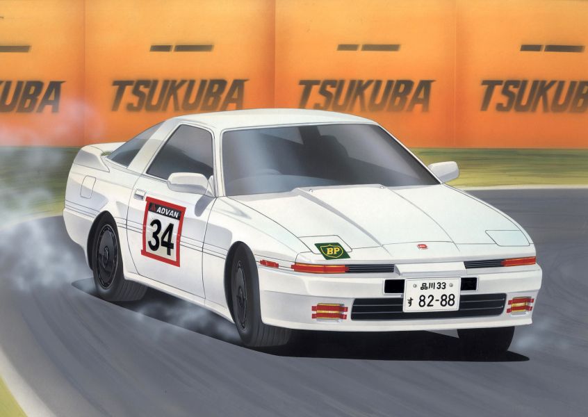1/24 SUPRA 3.0GT TurboA SuperDrift GP 1985 FUJIMI ID321 富士美 組裝模型 FUJIMI,1/24,RS,BMW,325i,VW,GOLF,GTI,三菱,STARION,1985,SUBARU,IMPREZA,WRX,HONDA,CR-Z