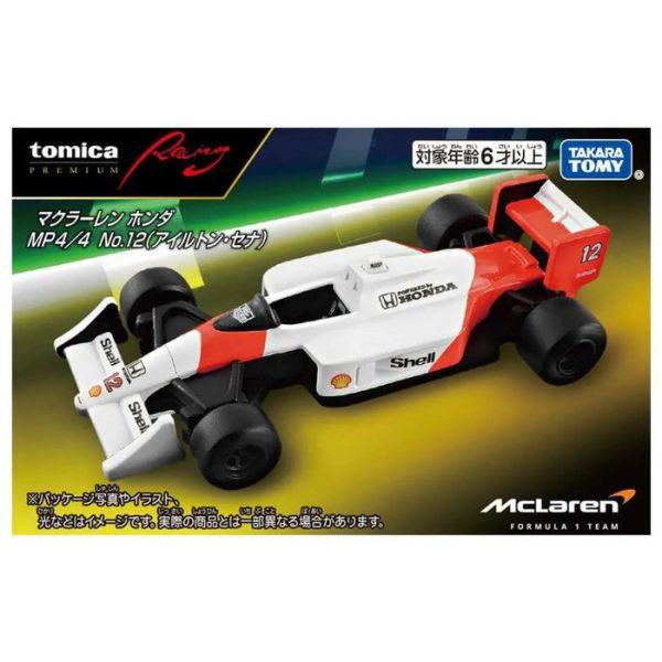 TOMICA Premium Racing 麥拉倫 McLaren Honda MP4/4 No.12 TOMICA Premium Racing 麥拉倫 McLaren Honda MP4/4 No.12