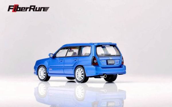 Fiberrun 1/64 速霸陸 SUBARU Forester SG9 藍色 Fiberrun 1/64 速霸陸 SUBARU Forester SG9 藍色