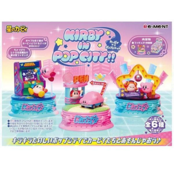 (預購) Re-MeNT 盲盒 星之卡比 Kirby in Pop City!! 全6種 一中盒6入販售 20260916 Re-MeNT 盲盒 星之卡比 Kirby in Pop City!! 全6種 一中盒6入販售