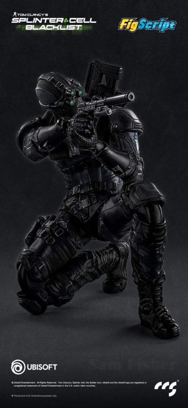 (預購) CCSTOYS 縱橫諜海 山姆·費雪 可動完成品 20260531 CCSTOYS 縱橫諜海 山姆·費雪 可動完成品