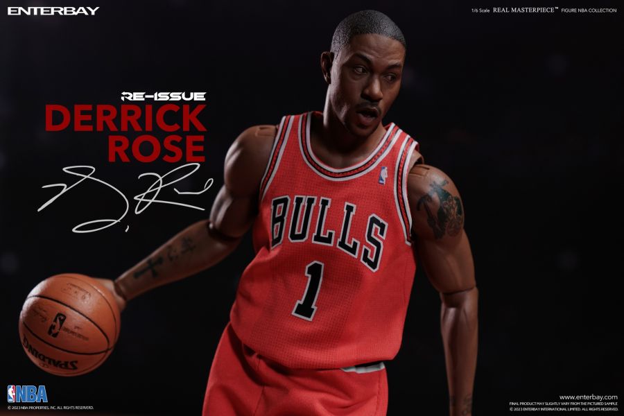 ENTERBAY 1/6 NBA系列 飆風玫瑰 德瑞克‧羅斯 Derrick Rose 芝加哥公牛隊 可動完成品 ENTERBAY 1/6 NBA系列 飆風玫瑰 德瑞克‧羅斯 Derrick Rose 芝加哥公牛隊 可動完成品