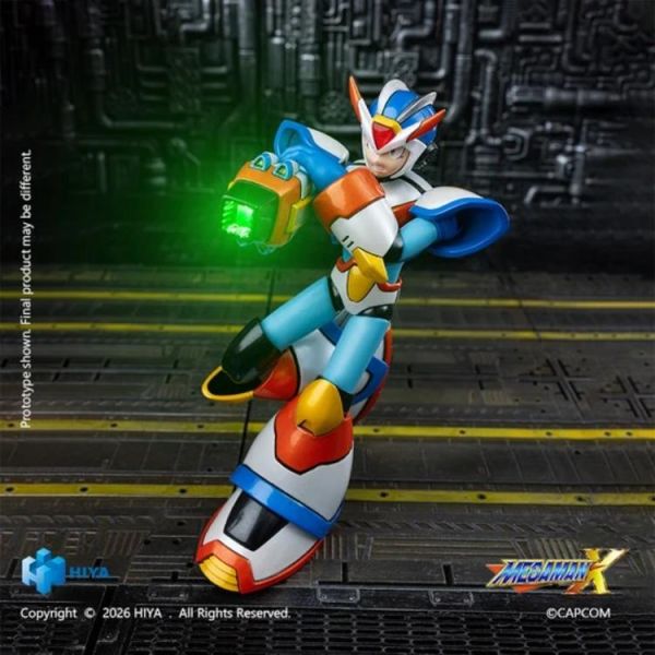 (預購) Hiya Toys E.B.S. 15cm 洛克人X 艾克斯 第三裝甲ver. 可動完成品 EBM0385 20260924 Hiya Toys E.B.S. 15cm 洛克人X 艾克斯 第三裝甲ver. 可動完成品 EBM0385