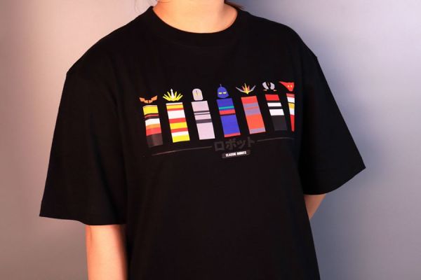 NEXTee 翻轉模玩系列 經典機器人 短袖T恤 白色＆黑色 NEXTee 翻轉模玩系列 經典機器人 短袖T恤 白色＆黑色