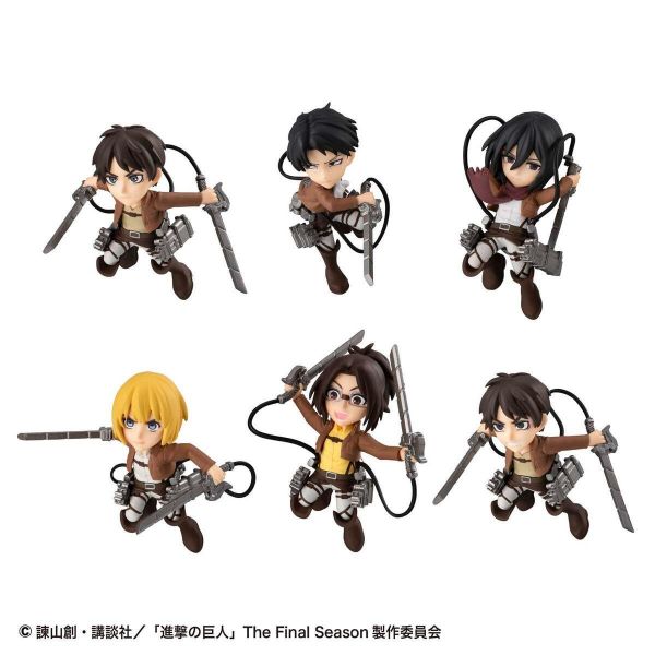 (預購) [特典版] MegaHouse 盲盒 Tobimas 進擊的巨人 全6種 套組 20260920 [特典版] MegaHouse 盲盒 Tobimas 進擊的巨人 全6種 套組