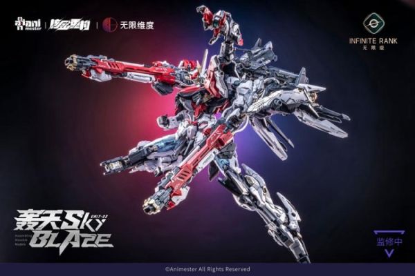(預購) 大漫匠Animester 1/72 核金重構x無限維度 核心晶者 03號機 轟天號 組裝模型 20260803 大漫匠Animester 1/72 核金重構x無限維度 核心晶者 03號機 轟天號 組裝模型