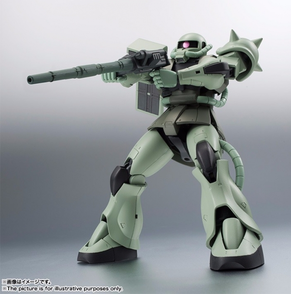 ROBOT魂 機動戰士鋼彈 MS-06 量產型薩克 綠薩克 ver. A.N.I.M.E. ROBOT魂,量產型薩克,綠薩克