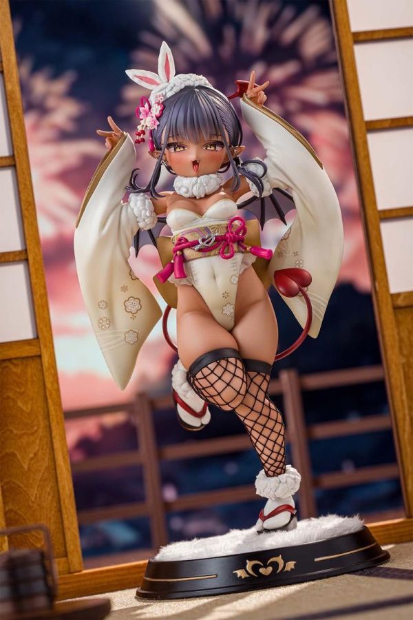 (預購) [標準版] KiwiToys 1/6 褐色小魅魔 和服兔女郎Ver. 完成品 20260818 [標準版] KiwiToys 1/6 褐色小魅魔 和服兔女郎Ver. 完成品