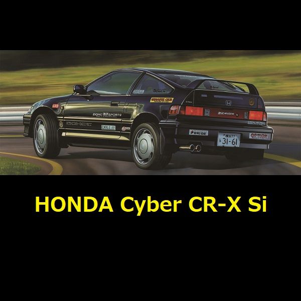1/24 HONDA Cyber CR-X Si FUJIMI 富士美 組裝模型 FUJIMI,1/24,RS,Ford,GT40,1966,Nissan,S15,Silvia,HONDA,Cyber,CR-X,Si,