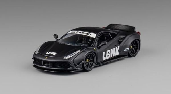 CM model 1/64 法拉利 Ferrari LBWK F488 印尼限定版 霧面黑 CM model 1/64 法拉利 Ferrari LBWK F488 印尼限定版 霧面黑