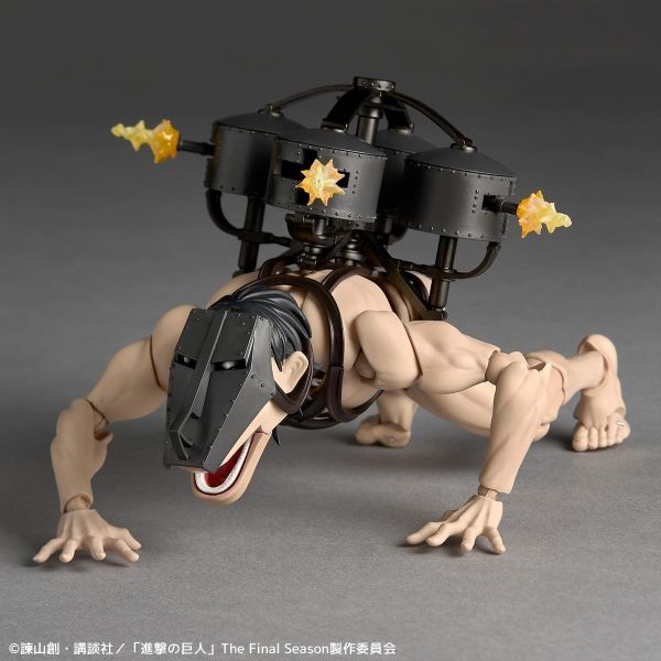 (預購) Kaiyodo 海洋堂 Revoltech 驚奇山口 進擊的巨人 車力巨人 可動完成品 20261027 Kaiyodo 海洋堂 Revoltech 驚奇山口 進擊的巨人 車力巨人 可動完成品