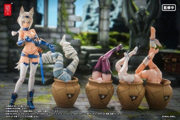 (預購) 蝸之殼 1/12 RPG-09 罐子怪 可動完成品 20260210 蝸之殼 1/12 RPG-09 罐子怪 可動完成品