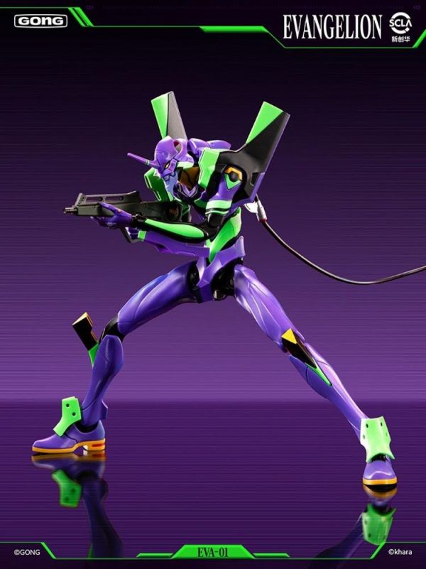 (預購) 共鳴Gong 新世紀福音戰士 初號機 可動完成品 20260428 共鳴Gong 新世紀福音戰士 初號機 可動完成品