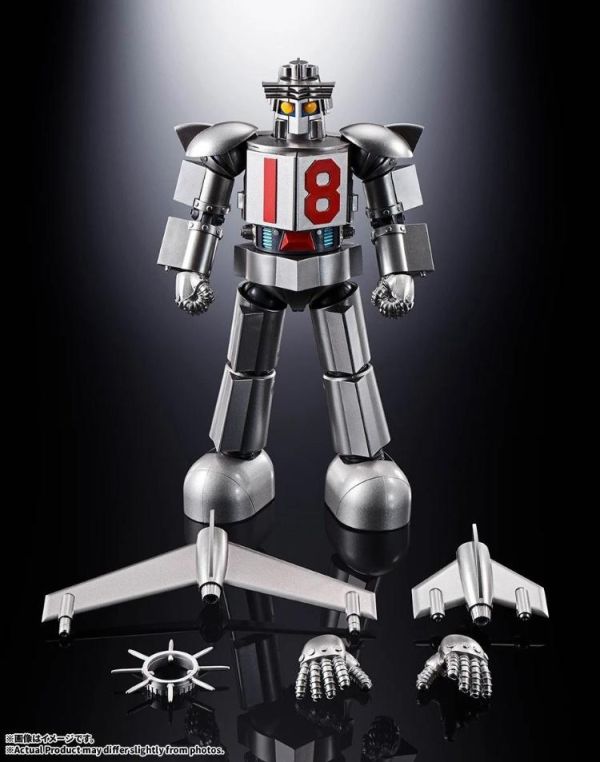 (預購) BANDAI 超合金魂 大鐵17 GX-101S 大鐵人17&18 重力子BOX 可動完成品 20260808 BANDAI 超合金魂 大鐵17 GX-101S 大鐵人17&18 重力子BOX 可動完成品