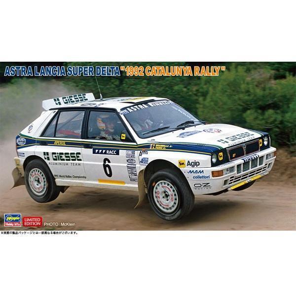 (預購) HASEGAWA 1/24 Astra Lancia Super Delta 1992 Catalunya 拉力賽 20261027 HASEGAWA 1/24 Astra Lancia Super Delta 1992 Catalunya 拉力賽