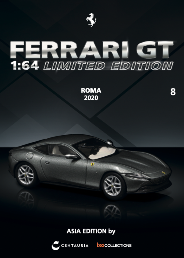 FERRARI GT 1/64 法拉利 FERRARI ROMA 2020 Magazine Limited Edition 法拉利原廠雜誌 第八期 英文版 亞洲限定版 IXC.FSD.FE.008-E FERRARI GT 1/64 法拉利 FERRARI ROMA 2020 Magazine Limited Edition 法拉利原廠雜誌 第八期 英文版 亞洲限定版 IXC.FSD.FE.008-E
