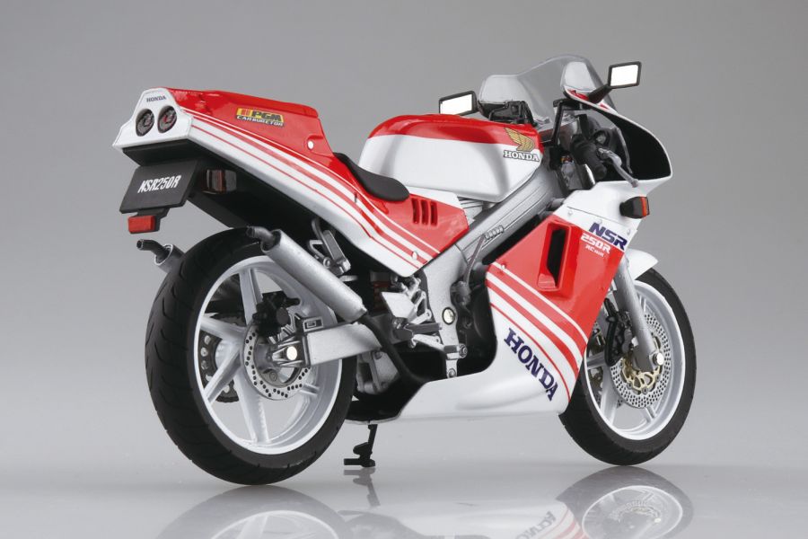 AOSHIMA 青島 1/12 本田 Honda NSR250R SP'88 戰鬥紅/玫瑰白 塗裝完成品 AOSHIMA 青島 1/12 本田 Honda NSR250R SP'88 戰鬥紅/玫瑰白 塗裝完成品