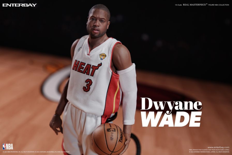 ENTERBAY 1/6 NBA系列 德韋恩韋德 Dwyane Wade 熱火隊 可動完成品 ENTERBAY 1/6 NBA系列 德韋恩韋德 Dwyane Wade 熱火隊 可動完成品