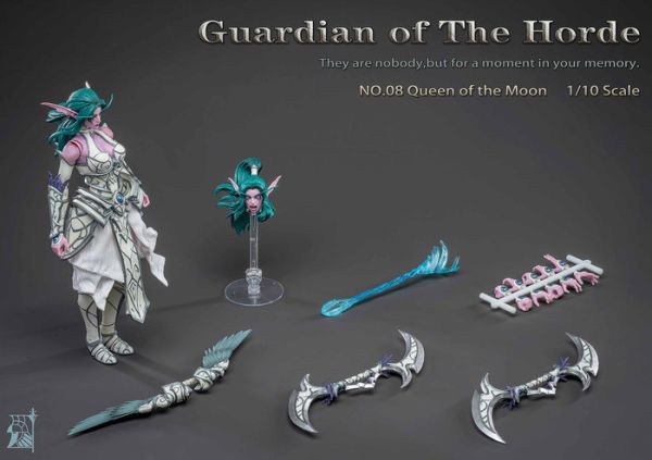 GREYKNIGHT 灰騎士 1/10 部落守衛-08 Queen of Moon 月之女王 可動完成品 GREYKNIGHT 灰騎士 1/10 部落守衛-08 Queen of Moon 月之女王 可動完成品