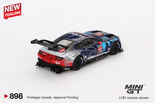 MINIGT 1/64 福特 Ford Mustang GT3 #64 Ford Multimatic Motorsports 2024 IMSA Daytona 24 Hrs MGT00898-L MINIGT 1/64 福特 Ford Mustang GT3 #64 Ford Multimatic Motorsports 2024 IMSA Daytona 24 Hrs MGT00898-L