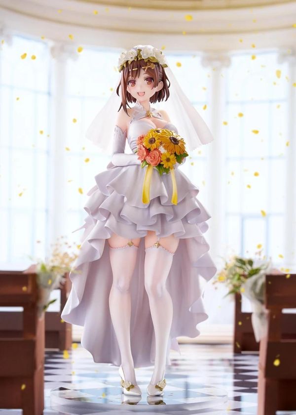 (預購) QuesQ 1/7 萊莎的鍊金工房3 萊莎琳．斯托特 婚紗禮服Ver. 完成品 20261102 QuesQ 1/7 萊莎的鍊金工房3 萊莎琳．斯托特 婚紗禮服Ver. 完成品