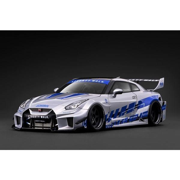 (預購) ignition model 1/18 日產 LB-Silhouette WORKS GT Nissan 35GT-RR Silver IG4141 20260820 ignition model 1/18 日產 LB-Silhouette WORKS GT Nissan 35GT-RR Silver IG4141