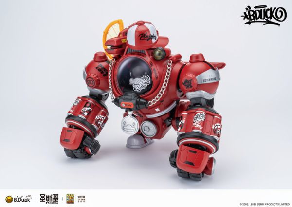 聖斯基 SSKBDUCK02 國潮機甲 嘻哈達克 可動完成品 聖斯基 SSKBDUCK02 國潮機甲 嘻哈達克 可動完成品