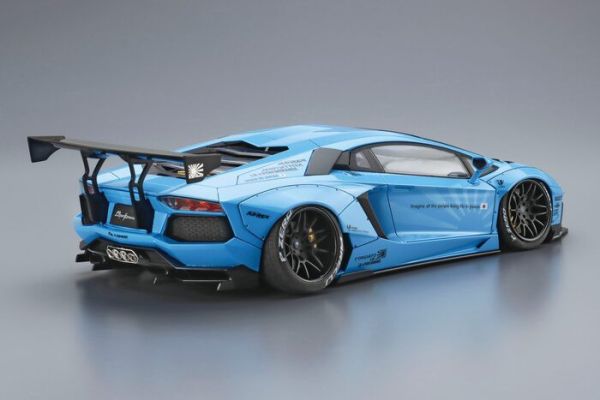 AOSHIMA 青島 1/24 LB#17 藍寶堅尼Aventador ver.1 組裝模型 AOSHIMA 青島 1/24 LB#17 藍寶堅尼Aventador ver.1 組裝模型